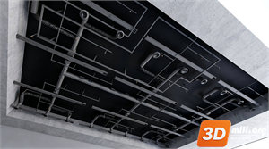 Ceiling Decoration Skp Files